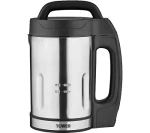 TOWER T12069 Soup Maker - Black & Stainless Steel