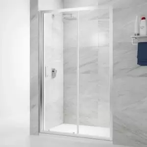 Nexa By Merlyn 6mm Chrome Framed Sliding Shower Door Only - 1900 x 1000mm