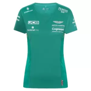 2022 Aston Martin Official Team T-Shirt (Womens)