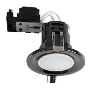 10 x MiniSun Fire Rated Downlights in Black Chrome