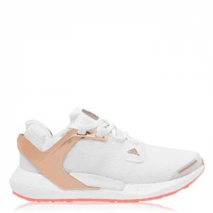 adidas Alphatorsion Boost Womens Running Shoes - Wht/Gold/Pink