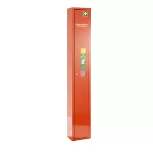 SOHNGEN First aid cupboard, DIN 13157, without contents, signal orange, depth 200 mm, HxW 2000 x 300 mm
