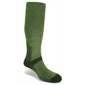 Bridgedale Mens WoolFusion Summit Knee Socks Olive Medium