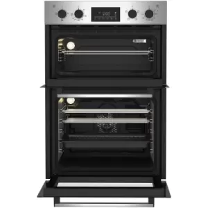 Beko CDFY22309X 60cm Built In High Specification RecycledNetA Double Oven - Stainless Steel