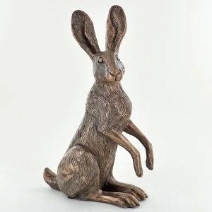 Poppy Standing Hare by Harriet Glen Sculpture