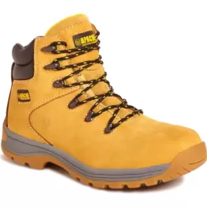 Apache AP31 Nubuck Water Resistant Safety Hiker Boots Wheat Size 9