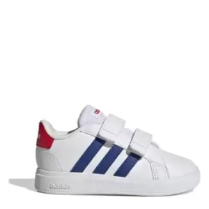 adidas Grand Court Infant Boys Trainers - White
