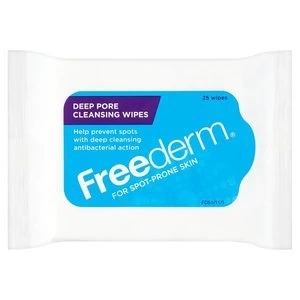 Freederm Deep Pore Cleansing Wipes 25 Wipes
