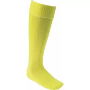 Carta Sport Boys Football Socks (3 UK-6 UK) (Canary Yellow)