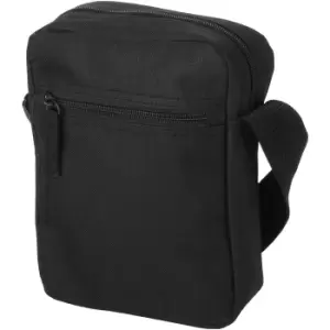 Bullet New York Shoulder Bag (Pack of 2) (17 x 7 x 21 cm) (Solid Black)