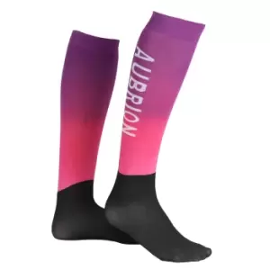Aubrion Abbey Boot Socks (One Size) (Pink)