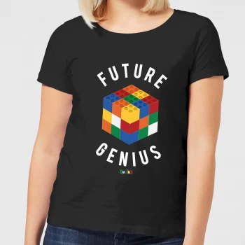 Future Genius Womens T-Shirt - Black - M - Black