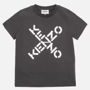 KENZO Boys Logo-Print Cotton-Blend Jersey T-Shirt - 10 Years