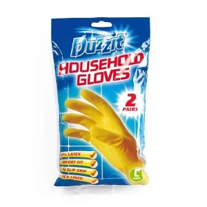 Duzzit Latex Gloves Pack 2 Large