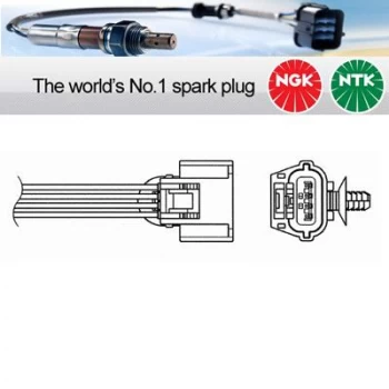 1x NGK NTK Oxygen O2 Lambda Sensor OZA603-R3 OZA603R3 (6518)