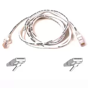 Belkin RJ45 CAT-6 Snagless UTP Patch Cable 3m white networking...
