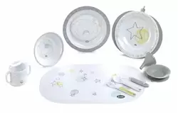 Crockery Set with Thermal Dish, Busybears