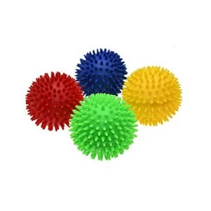 Pre-Sport Unisex-Youth Soft Touch Spike Ball, Yellow, 100mm