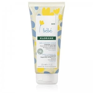Klorane Bebe Calendula Gentle Cleansing Gel for Children from Birth with Pump 200ml