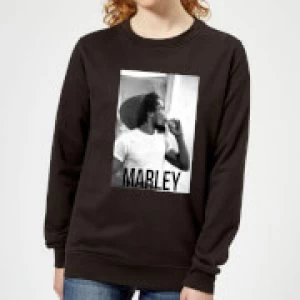 Bob Marley AB BM Womens Sweatshirt - Black