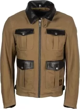 Helstons Joey Motorcycle Textile Jacket, black-brown, Size L, black-brown, Size L