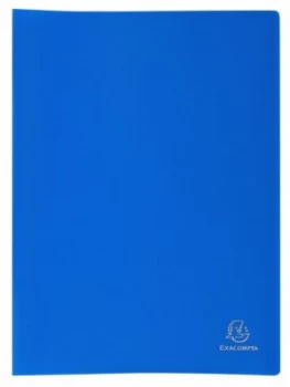 Exacompta Display Book Soft Eco PP A4 20 Pockets Blue