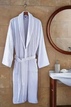 100% Cotton Terry Towelling Hotel Quality Bathrobe