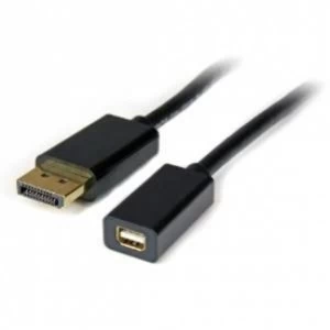 3 ft DisplayPort to Mini DisplayPort Video Cable Adapter MF