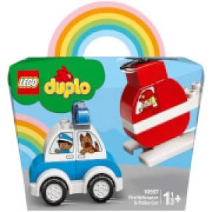 LEGO DUPLO My First: Fire Helicopter & Police Car (10957)