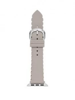 Kate Spade New York Kate Spade Taupe Silicone Apple Watch Strap