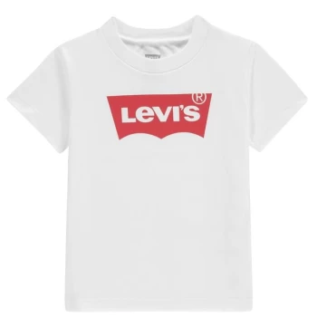 Levis 1st Batwing Logo T Shirt - White 001