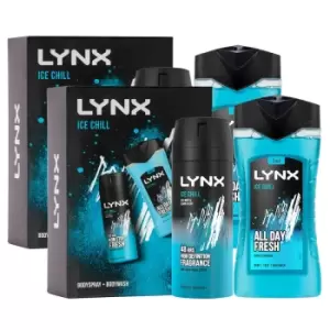 Lynx Java Retro Bodyspray & Socks Gift Set X2