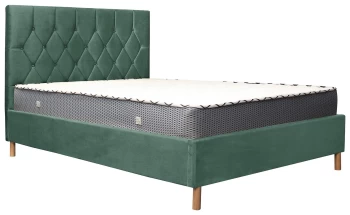 Birlea Loxley Double Ottoman Bed Frame - Green