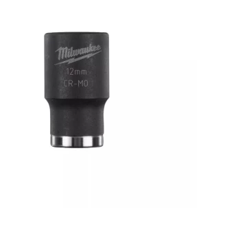 .milwaukee. - Milwaukee SHOCKWAVE Standard 1/2' 12mm Impact Duty Hexagon Socket