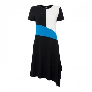 DKNY Colour Block Dress - Black Combo
