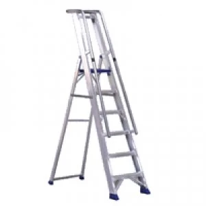 Slingsby Aluminium Step Ladder With Platform 7 Steps 377857