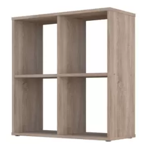 Kidsaw - Kudl Home Smart 4 Cubic Section Shelving Unit - Oak