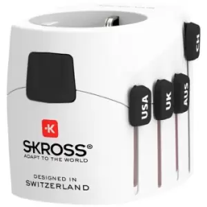 Skross 1.302539 Travel adapter Pro World & USB