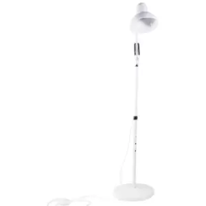 Cristal Luxo Floor Lamp White