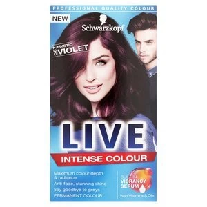 Schwarzkopf LiveE Intense Colour 087 Mystic Violet Hair Dye Purple