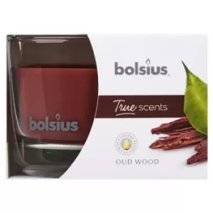 Bolsius Fragranced Candle In A Glass Oud Wood