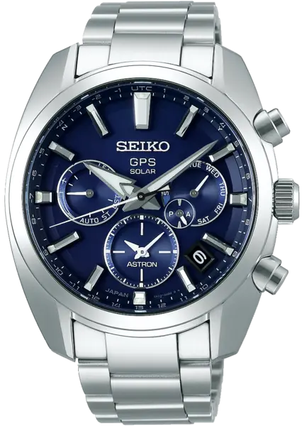 Seiko Astron Watch Solar GPS D - Blue SE-163