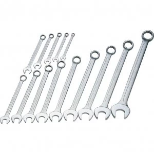 Elora 14 Piece Long Combination Spanner Set Imperial
