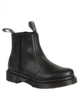 Dr Martens 2979 W/zips Ankle Boots - Black, Size 6, Women