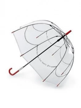 Lulu Guinness Put On Your Pearls Girls Clear Umbrella