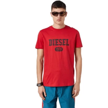 Diesel 1978 Slim T Shirt - Red