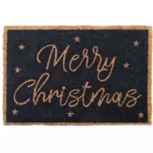Charles Bentley Merry Christmas Coir Doormat 60 x 90cm - wilko
