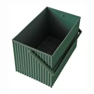 Omnioffre Stacking Storage Box Medium Dark Green