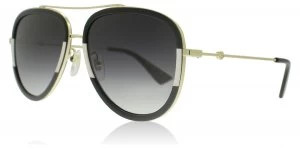 Gucci 0062S Sunglasses Gold 006 57mm