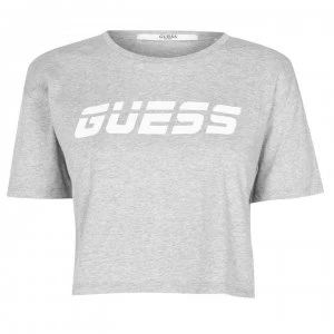 Guess Act Logo T-Shirt - Grey M90